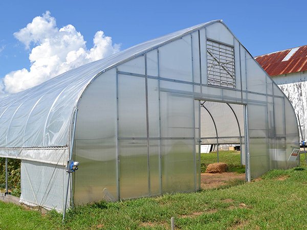Gothic tunnel greenhouse project in Norway